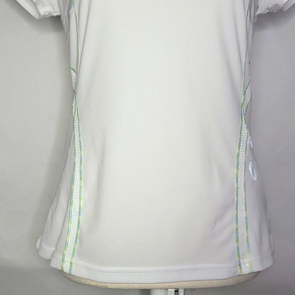 FILA SPORT ▪︎ WOMEN'S WHITE ATHLETIC TOP ▪︎ SIZE M - Picture 3 of 9